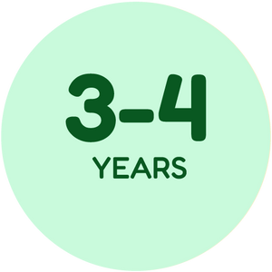 3-4 Years