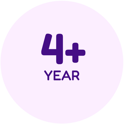 4 Year +
