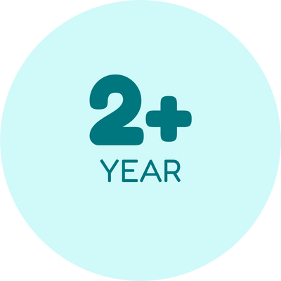 2 Year +