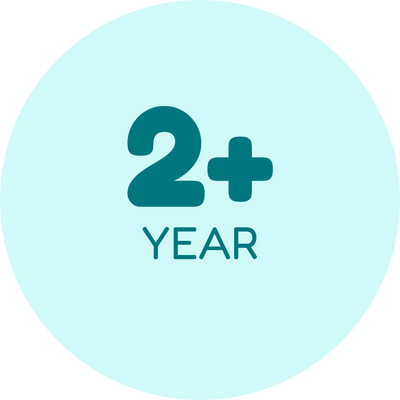 2 Year +