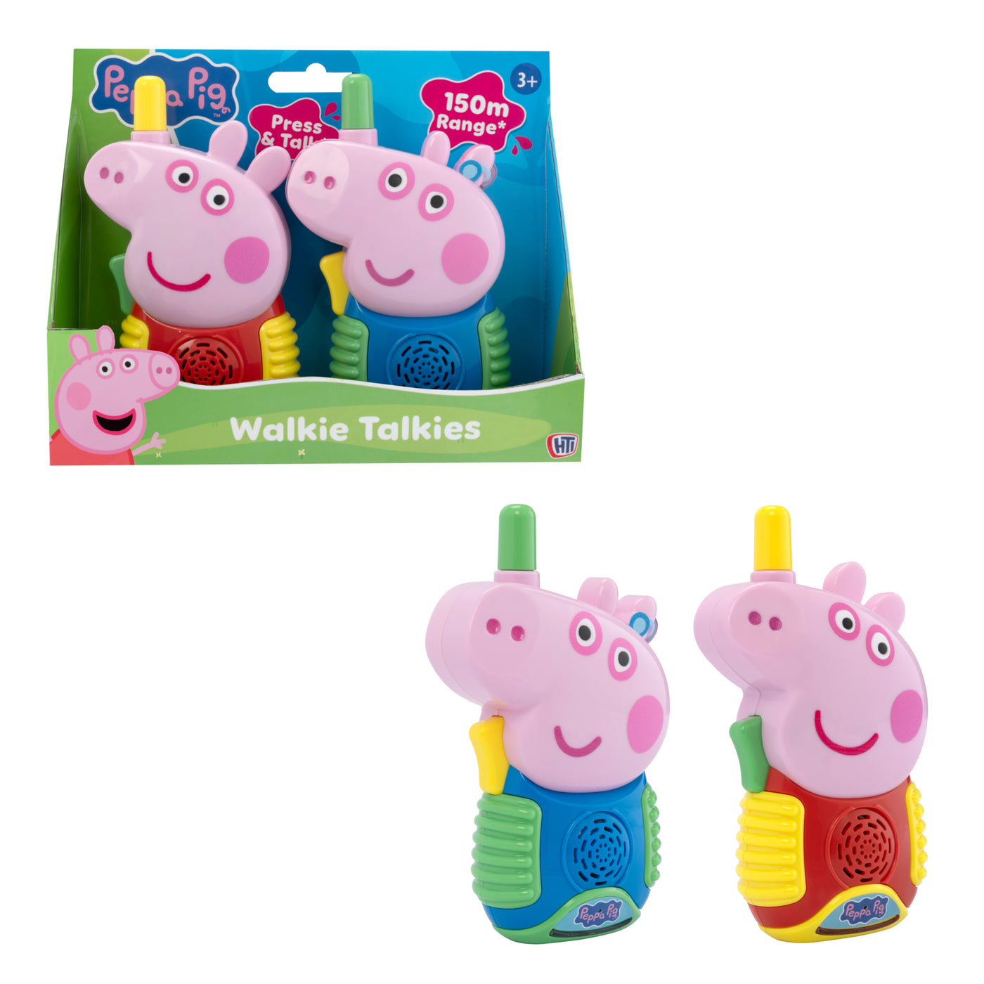 Smart Play Peppa Pig Walkie Talkies