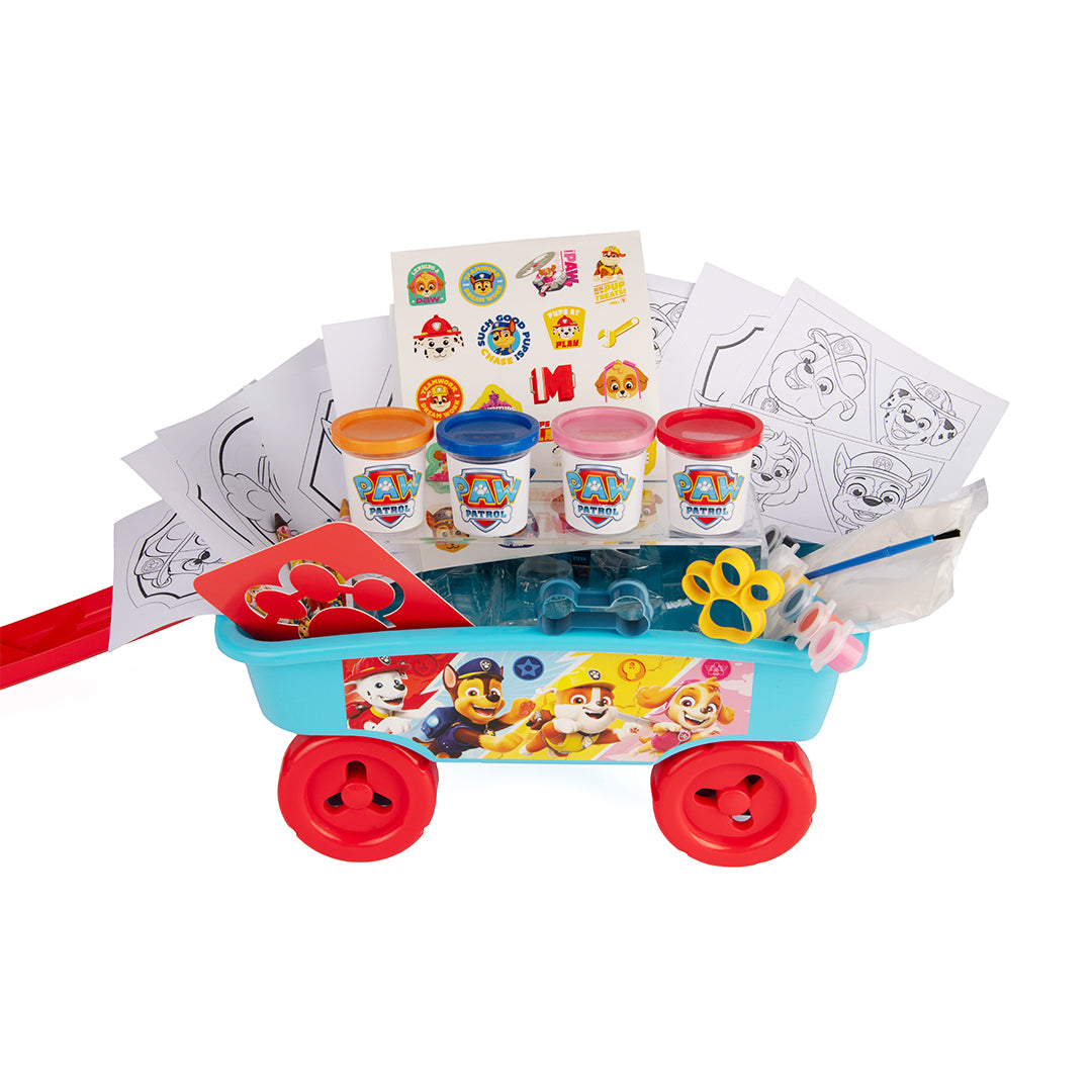 Artventure Paw Patrol Pull Along Activity Trolley