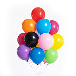 Arister 12- Inch Latex Pack of 50 Balloons Assorted Colours