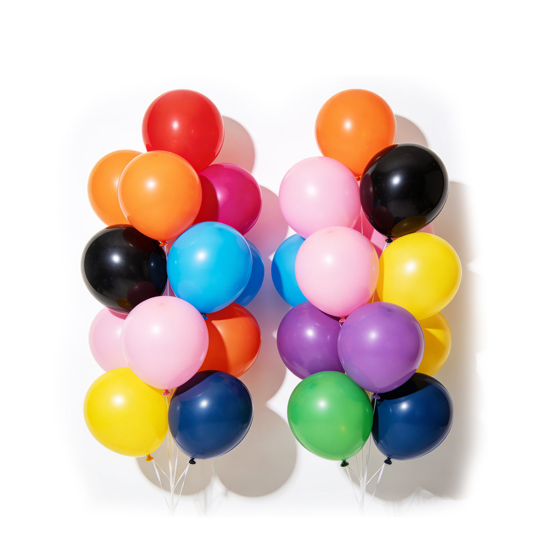 Arister 12- Inch Latex Pack of 50 Balloons Assorted Colours