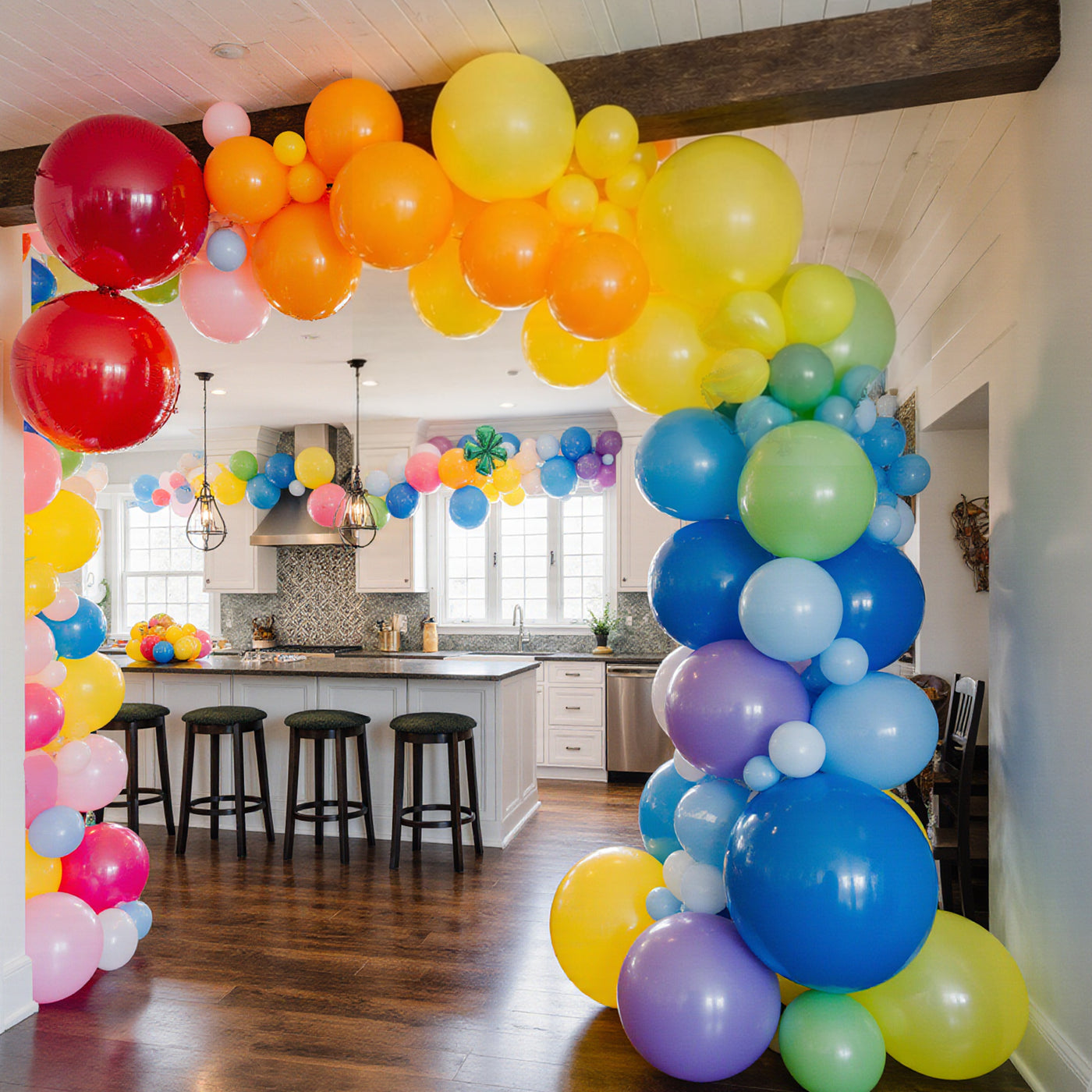 Arister 12- Inch Latex Pack of 100 Balloons Assorted Colours
