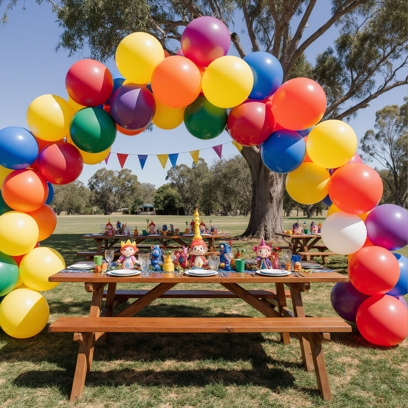 Arister 12- Inch Latex Pack of 50 Balloons Assorted Colours
