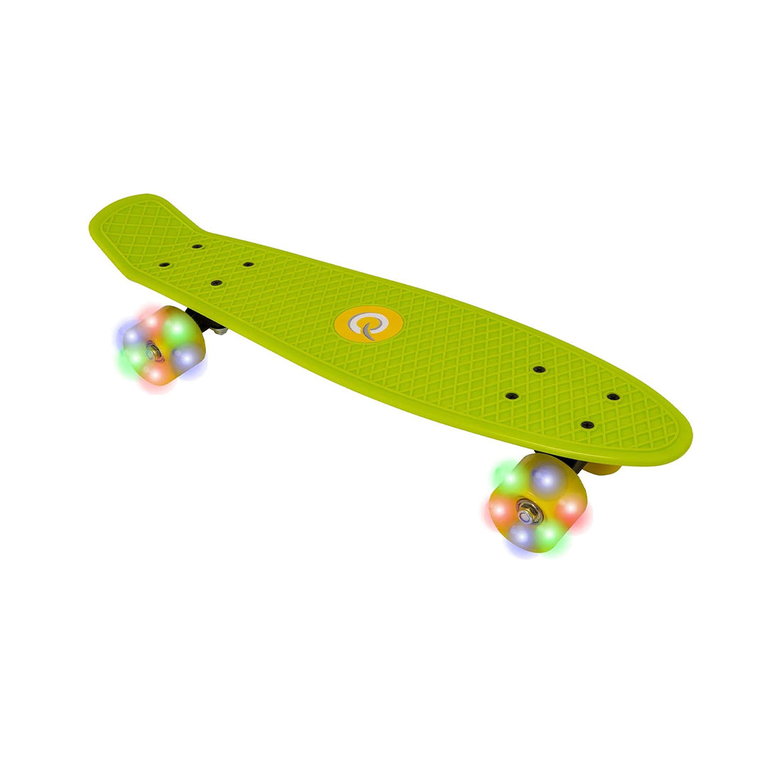 EVO Light Up Penny Skateboard - Lime & Yellow