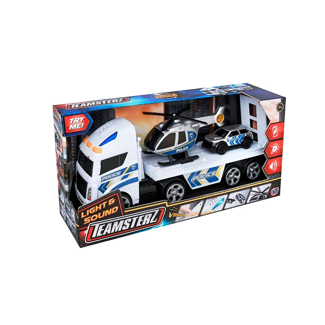 Teamsterz Small L&S Police Heli Transporter