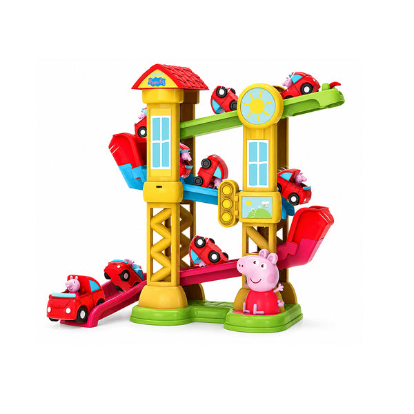 Teamsterz Peppa Pig Tumbling Tower With 1 Car