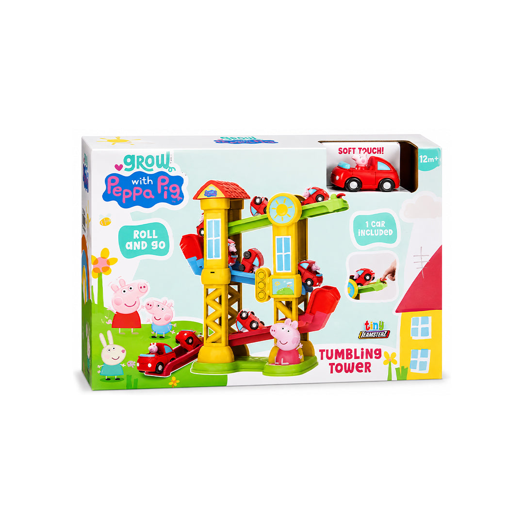 Teamsterz Peppa Pig Tumbling Tower With 1 Car