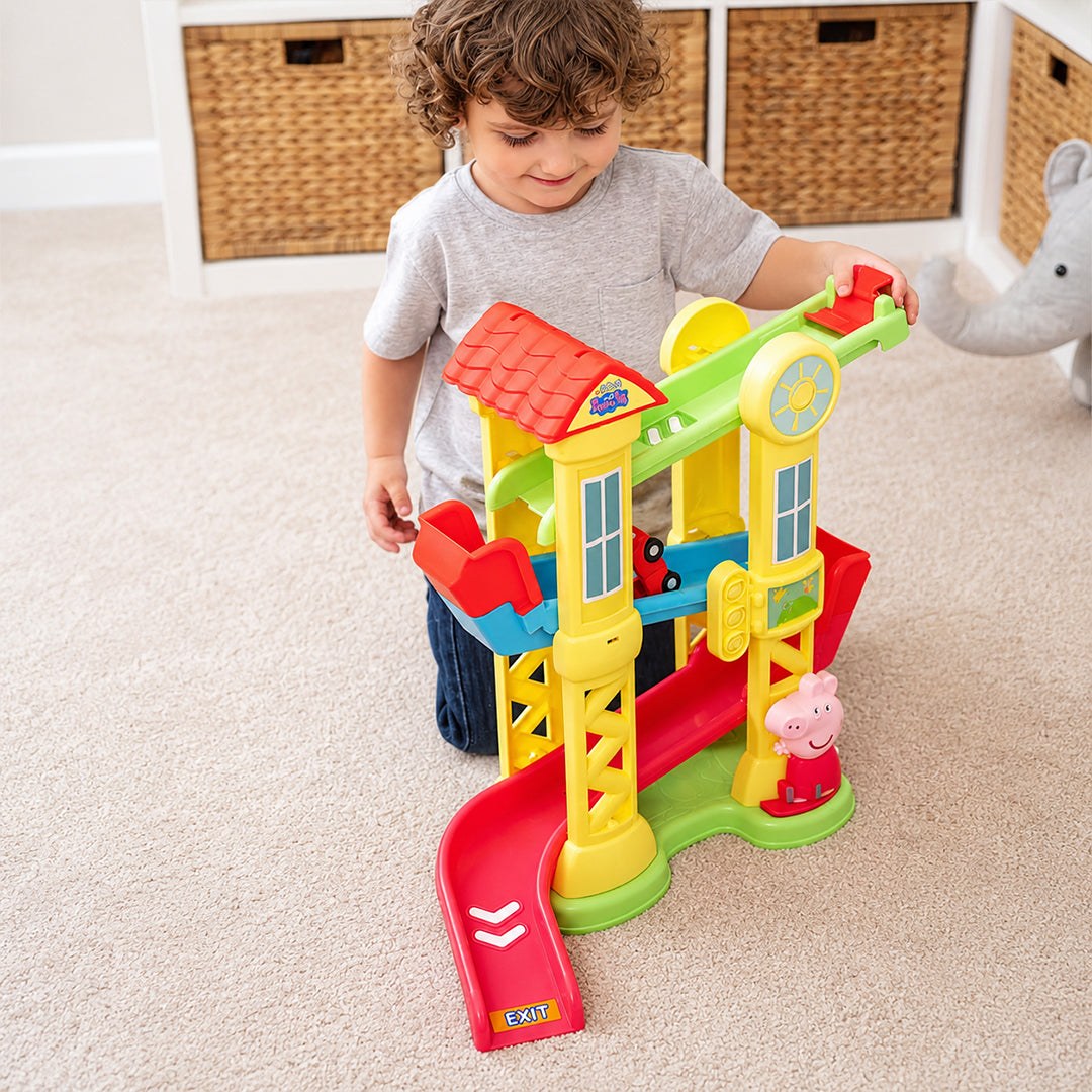 Teamsterz Peppa Pig Tumbling Tower With 1 Car