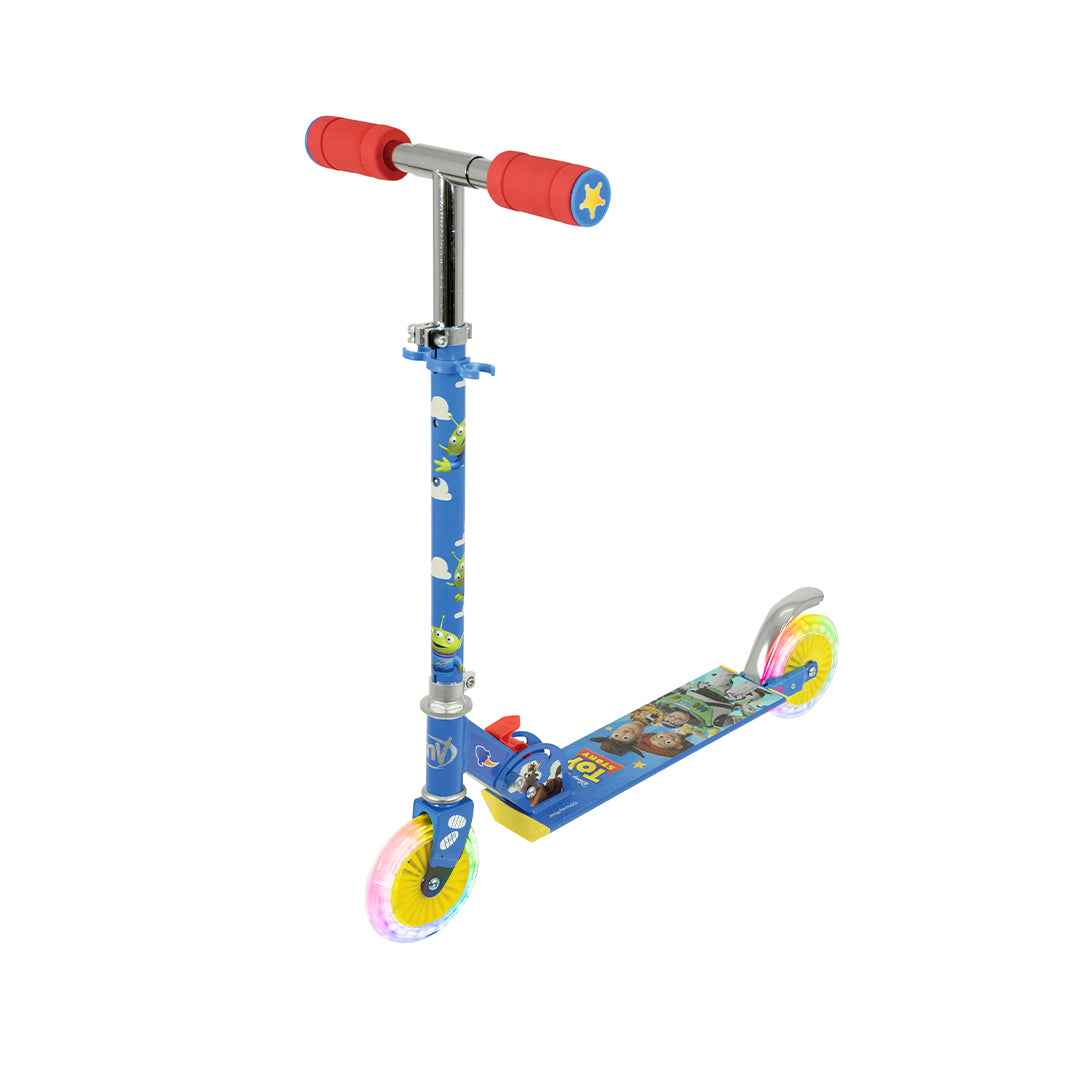 Toy Story Folding Inline Scooter with Light Up Wheels